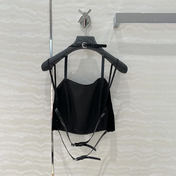 2025SS New Sexy Hottie Set Velvet Bustier & Short Skirts Women's 2 Piece Set Women Vest Y2k Fashion Woman's Clothing - Image 3