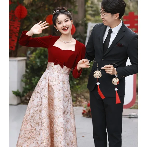 TOAST Clothing for Women Autumn 2025 New Engagement Dress Dress Back-to-Door Casual Wear Daily Style Winter