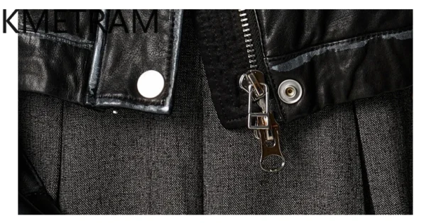 Genuine Leather Jacket Woman Real Cowhide Short Jackets High Quality New in Black Coats Spring Women Clothing 2025 Chaquetas - Image 5
