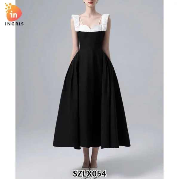 Vietnam niche design skirt luxury women sex evening casual elegant party dress-SZLX054
